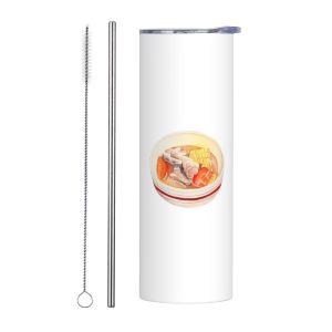 20 oz Stainless Steel Insulated Mug - Corn and Pork Rib Soup